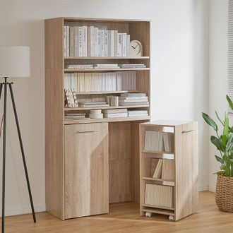 LOWYA Lectro ワゴン・ラック LOWYA キッチンワゴン キャスター付き おしゃれ 収納 3段