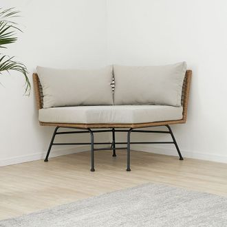 ラタン調コーナーソファ UP TOWN FURNITURE | 【公式】LOWYA