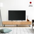 スチール脚がおしゃれな木製テレビ台[幅180] | 【公式】LOWYA(ロウヤ