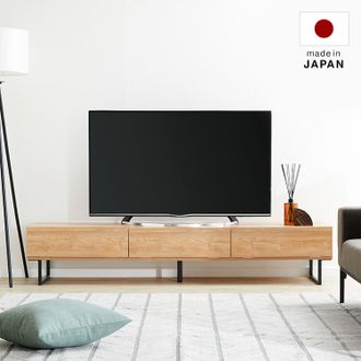 スチール脚がおしゃれな木製テレビ台[幅180] | 【公式】LOWYA