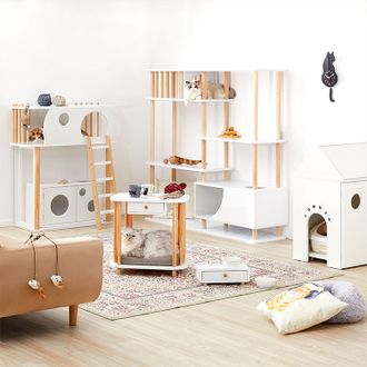 LOWYA ペット用収納ラック 40cm幅 赤ちゃん絵本