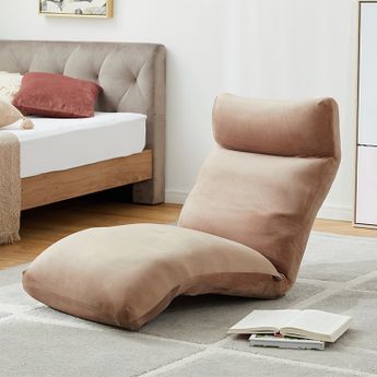 美品　送料込み　座椅子　ベージュ　リクライニング リクライニング座椅子 グレー/スモーキーベージュ | 【公式