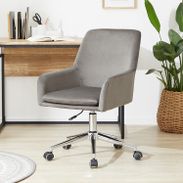 LOWYAベルベットチェア美品 ベルベット調オフィスチェア | 【公式】LOWYA(ロウヤ) 家具
