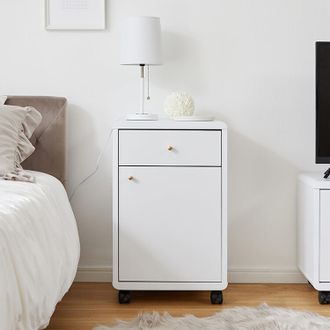 キャビネット 幅90cm 白 ホワイト シンプル 収納棚 引き出し A4