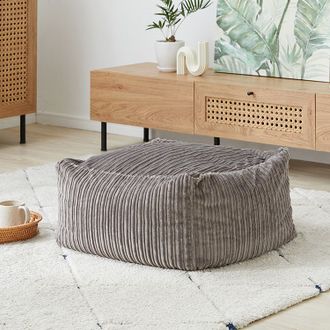 コーデュロイ調ビーズクッション[55cm] | 【公式】LOWYA(ロウヤ) 家具