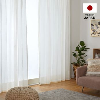 レースカーテン　unico アイボリー　白 レースカーテン unico アイボリー 白 レースカーテン アイボリー 防炎
