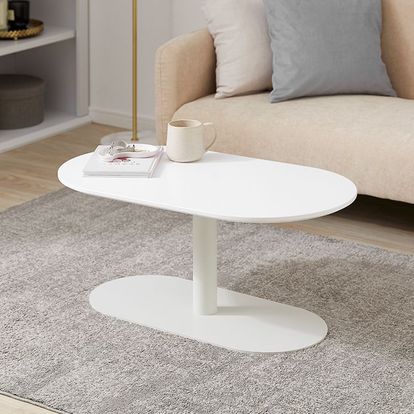 楕円型ローテーブル カフェテーブル 丸テーブル 幅80 公式 Lowya ロウヤ 家具 インテリアのオンライン通販