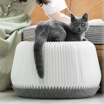 POUF 猫爪とぎスツール 猫家具 HOUSMALL LIVING | 【公式】LOWYA