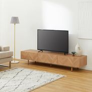 てと さま 専用】ハンドメイド ヘリンボーンテレビボード テレビ