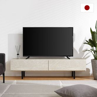 引き取り希望☆LOWYAの代理石調・ストーン調のテレビボード テレビ台 ストーン調テレビ台 [幅140] | 【公式】LOWYA(ロウヤ) 家具