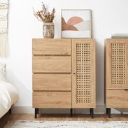 【summer】LOWYA ローチェスト ラタン調チェスト[幅80] | 【公式】LOWYA(ロウヤ) 家具・インテリアの