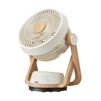 グレー サーキュレーター 木製ハンドル 木目調サーキュレーター DCモーター | 【公式】LOWYA(ロウヤ) 家具