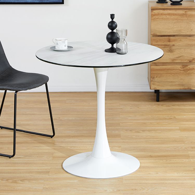 値下げします！陶器 アイアン ガラス天板 サイドテーブル - 机・テーブル