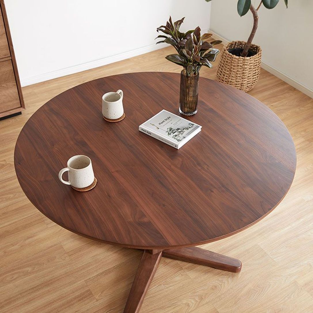 ガス式昇降テーブル 丸テーブル 木製 [幅120] | 【公式】LOWYA(ロウヤ