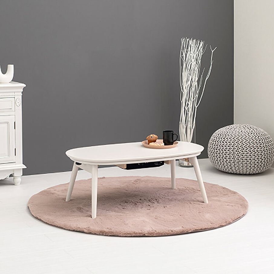 北欧風 折りたたみこたつテーブル 楕円形 [幅90] 【公式】LOWYA(ロウヤ) 家具・インテリアのオンライン通販