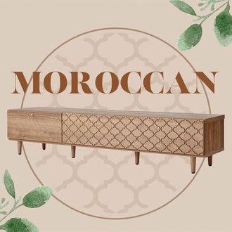 モロッカン柄 テレビ台 木製 日本製 [幅180] | 【公式】LOWYA(ロウヤ