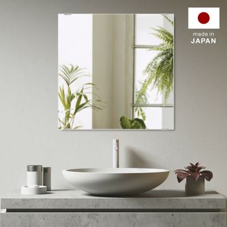 パール風装飾付き長方形ミラー（美容室にて使用品） Amazon.co.jp: ZYBOWAYL ヨーロッパ調浴室ミラー 四葉の