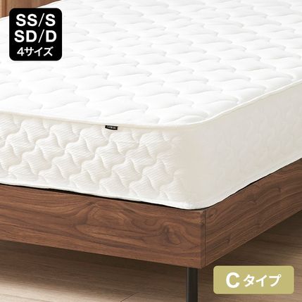 [SS/S/SD/D・厚さ10/18.4cm] ポケットコイルマットレス