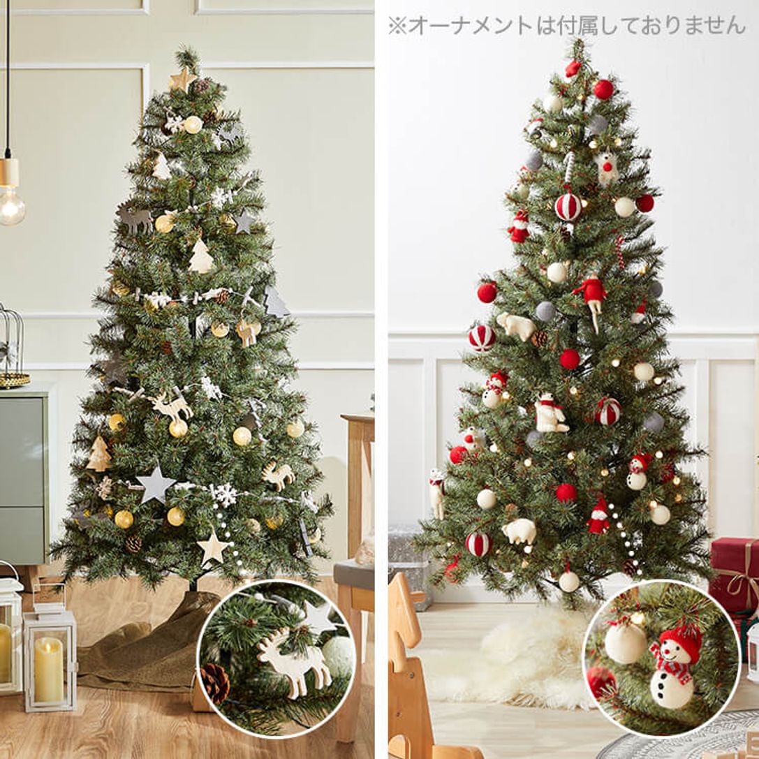 【2022年分完売】[180cm] クリスマスツリー ヌードツリー オーナメント無し グリーン