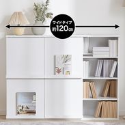 本棚 ロータイプ シェルフ[幅約120] LOWYA ロウヤ Amazon.co.jp: LOWYA ロウヤ 本棚 絵本棚 コミック収納