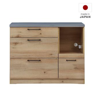 キッチンカウンター レンジ台 日本製 ステンレス リンツ [幅110