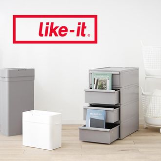 like-it スリムストレージ 3段 幅14cm 隙間収納 ストッカー スリム 隙間収納 ライクイット [幅14cm/3段] | 【公式