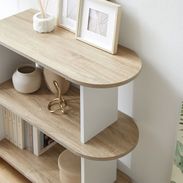 オープンシェルフ 見せる収納 間仕切り サイドテーブル [幅90