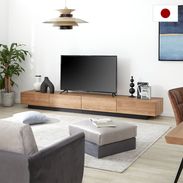 リコトル / テレビ台 (幅260) | [70V型対応] 日本製 木目調|ローボード