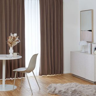 ドレープカーテン レース セット 遮光率100％ 洗濯可 タッセル付き