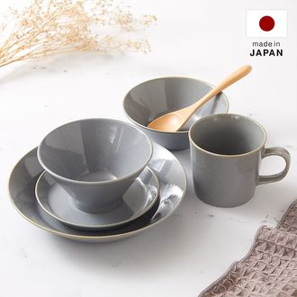 Amazon.co.jp: GRANDOOR ホーロー食器 3点セット (マグカップ 皿