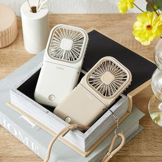 5WAYハンディファン 携帯扇風機 首掛け扇風機 5000mAh大容量