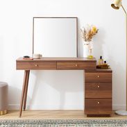 サイドチェスト付きドレッサーデスク 日本製 半完成品 | 【公式】LOWYA