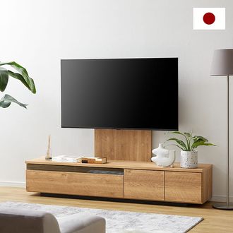 素敵なご縁が>> [幅180] 日本製 ハイテレビ台 木目調 LOWYA 幅180] テレビスタンド 壁掛けテレビ台 日本製 木目調 | 【公式