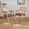 廃盤、IKEA ラタンチェア２脚セット IKEA レア ラタンチェア 2脚セット 椅子