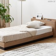 ダイワベ / 収納付きベッド (S/SD/D/Q) | ベッドフレーム 単品 収納棚