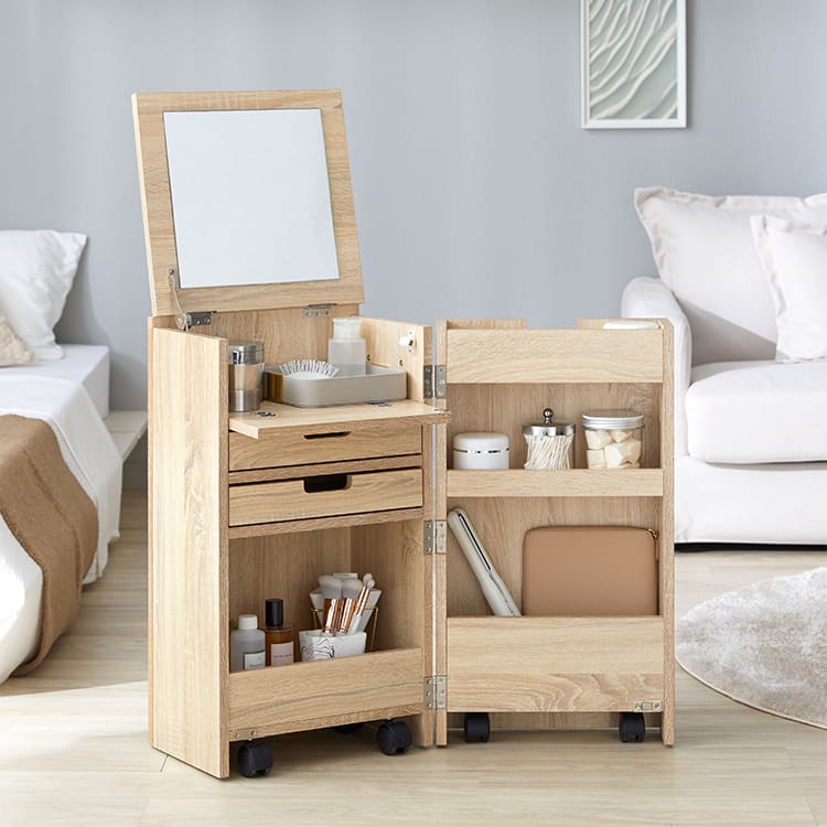 LOWYA ロウヤ　木目調サイドテーブル　ナイトテーブル　ベッドサイドテーブル LOWYA ロウヤ 木目調サイドテーブル ナイトテーブル ベッドサイド