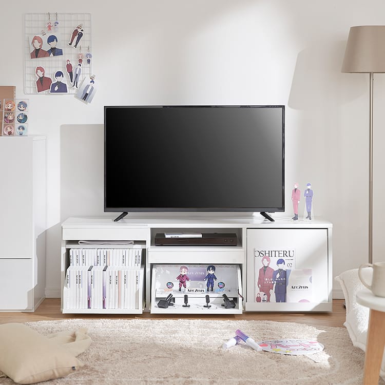 m*u様 LOWYA テレビ台 引き出し付き m*u様 LOWYA テレビ台 引き出し付き 日本製テレビ台(幅180cm) 収納
