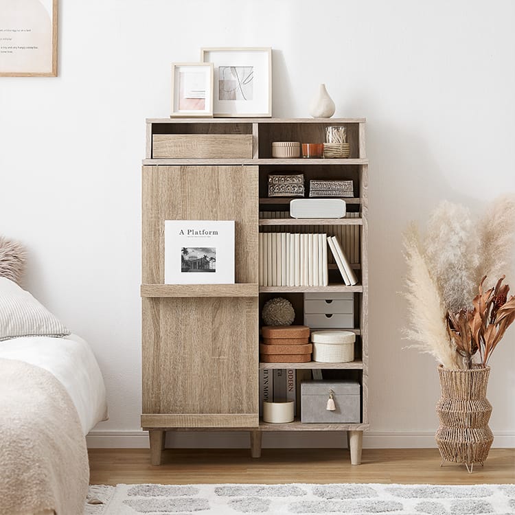 ディスプレイラック 飾り棚 収納棚 幅59.2 M2757-106-75ディスプレイ