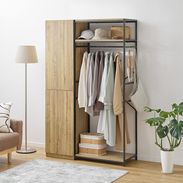 LOWYA 洋服タンス　new lazbow2色:オーク　未使用品 Amazon.co.jp: LOWYA: ┗ハンガーラック