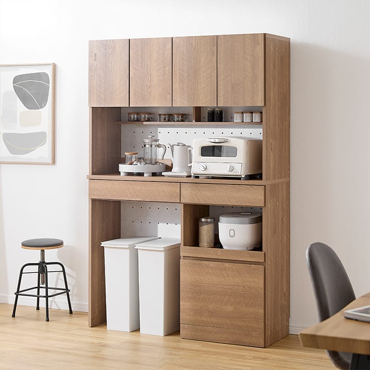 ゴミ箱に見えない ダストボックス棚おしゃれ カントリー風 HAMUD-6553