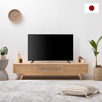 S090★デザインテレビボード★天然木★IKEA★良品 FRYKSÅS TV unit, rattan, 613/4x161/8x191/8