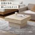 ティーノ / センターテーブル (幅70/90) | 引き出し収納付き