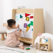 【超美品】LOWYA ロウヤ 絵本棚付きおもちゃ収納 選べる2タイプ Aタイプ Amazon.co.jp: LOWYA ロウヤ おもちゃ収納 絵本棚 おもちゃ箱