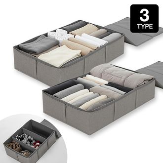 衣類・寝具収納ケース[M/Lサイズ] / オーナメント収納ボックス