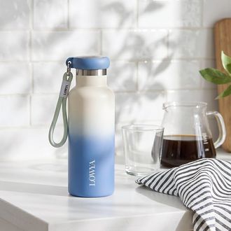 キプクル / ステンレスボトル (500ml) 保冷・保温 ホルダー付き 洗い