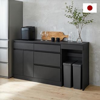 マクロット / キッチンカウンター (幅160/180) 日本製 選べる2タイプ