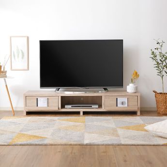 木製ローテレビ台 納得の収納力(オーク/ウォルナット/ダーク 木製ローテレビ台 納得の収納力(オーク/ウォルナット/ダーク
