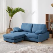 カウチソファ,カウチソファー,2人掛け,洗える,コンパクト,ソファー