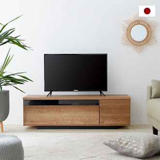 送料無料 百貨店 完成品】たっぷり収納が魅力の木製テレビ台！37型対応のロー テレビ台・テレビボード