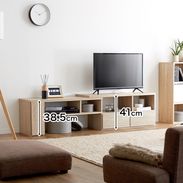 【美品‼️】LOWYA 伸縮式テレビ台 24-40型推奨 ロータイプ　テレビボード 伸縮式テレビ台 24-40型推奨 ロータイプテレビボード | 【公式